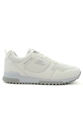 کفش اسنیکر سفید زنانه بند دار Slazenger - کد 809728319