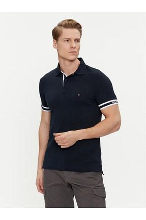 پولوشرت سرمه ای مردانه %100 پنبه Tommy Hilfiger - کد 885049250