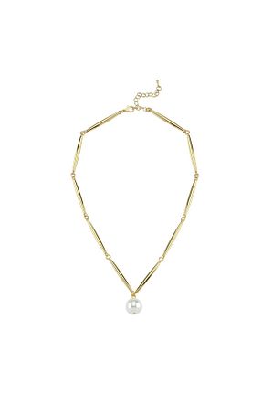 گردنبند استیل ( فولاد ) طلائی استیل (فولاد) CHARMLUCKY - کد 926124170