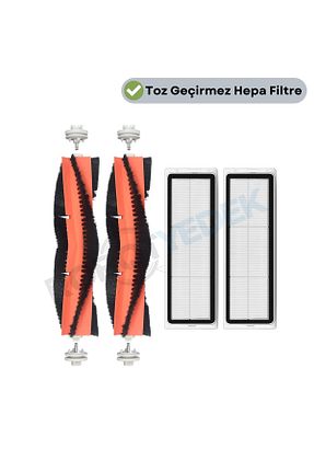 اکسسوری جاروبرقی سفید robotyedek - کد 786110656