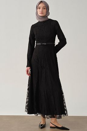 لباس حجاب مشکی زنانه رگولار Tuğba - کد 926152391