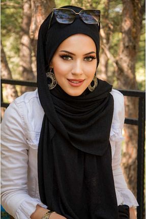کلاه شنای حجاب مشکی Aişe Tesettür - کد 926151640