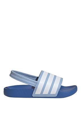 صندل آبی بچه گانه پاشنه تخت adidas - کد 922436571
