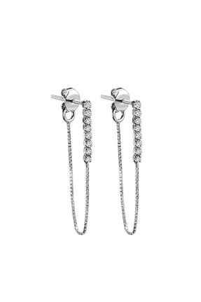 گوشواره نقره سفید زنانه 925 عیار jelux silver - کد 903174926