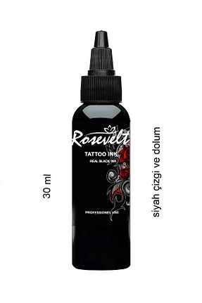 رنگ اکریلیک مشکی ROSEVELT - کد 677223075