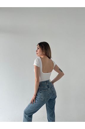 بادی نباتی زنانه یقه دگاژه Moda Hour - کد 926163728