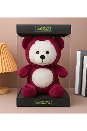اسباب بازی مخملی زرشکی بچه گانه Pandamkee - کد 759120962