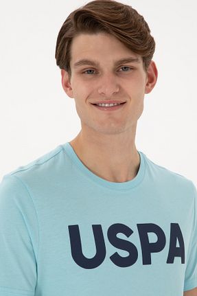تیشرت آبی مردانه رگولار U.S. Polo Assn. - کد 926174324