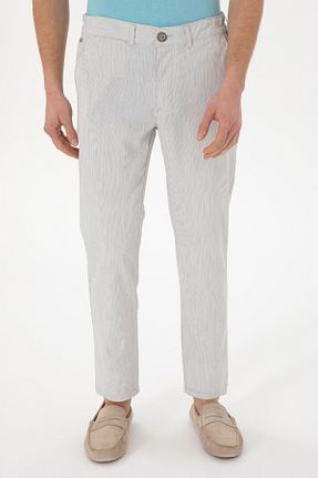 شلوار سفید مردانه بافتنی U.S. Polo Assn. - کد 926175317