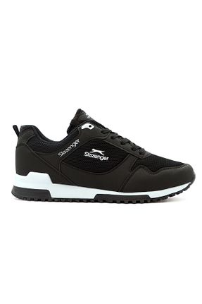 کفش اسنیکر مشکی زنانه بند دار Slazenger - کد 827705507