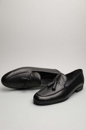 کفش لوفر مشکی مردانه چرم خالص Gondol - کد 926179897