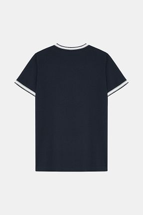 تیشرت سرمه ای مردانه رگولار W Collection - کد 926183412