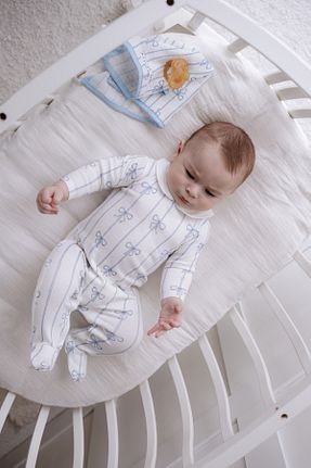 بعد از زایمان سفید بچه گانه پنبه ای Atelier Babbi - کد 846501240