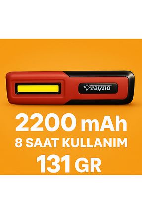 چراغ دستی قرمز RAYNO - کد 902011583