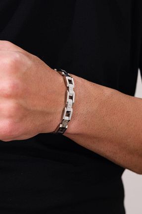 دستبند جواهر مردانه زیرکن EG Jewels Atelier - کد 926230052