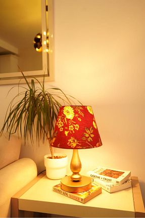 آباژور قرمز فلزی retro home design - کد 926237276