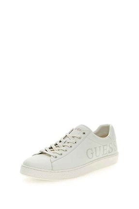 کفش اسنیکر سفید مردانه بند دار Guess - کد 747800953