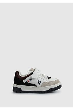 کفش اسنیکر سفید مردانه چرم مصنوعی U.S. Polo Assn. - کد 847200641