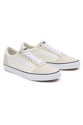 کفش اسنیکر بژ مردانه بند دار Vans - کد 799844588