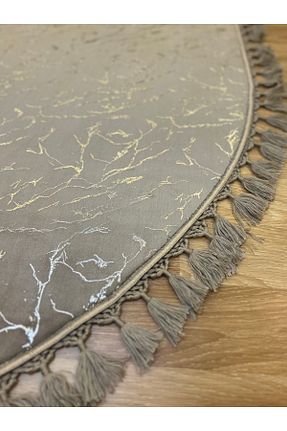 فرش طوسی زیره ضد لغزش Bordo Halı - کد 926308679