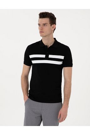 پولوشرت قهوه ای مردانه %100 پنبه Pierre Cardin - کد 926302511