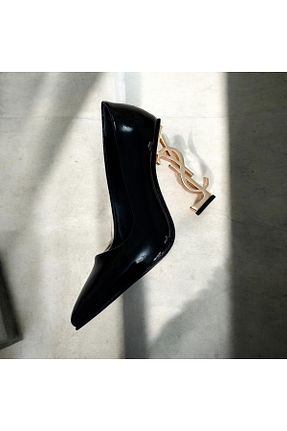 کفش استایلیتو مشکی پاشنه ضخیم runa shoes - کد 924394195