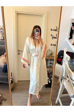 کیمونو و کافتان رنگی زنانه مخلوط ویسکون Serbella - کد 926336001