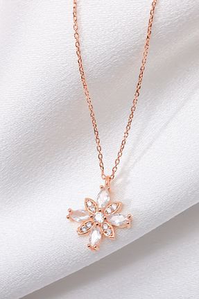 گردنبند نقره رنگی زنانه 925 عیار Linterna Silver - کد 926440716