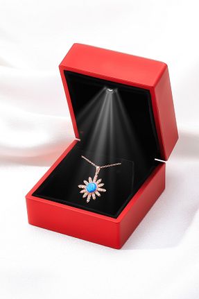 گردنبند نقره رنگی زنانه 925 عیار Linterna Silver - کد 926442791