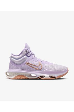 کفش بسکتبال بنفش مردانه پارچه ای Nike - کد 884839773