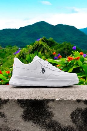 کفش اسنیکر سفید زنانه بند دار U.S. Polo Assn. - کد 926332826