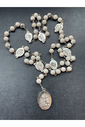 تسبیح سفید سنگ طبیعی Yada Unique - کد 926350757