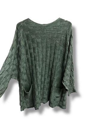 بلوز خاکی زنانه رگولار Butik - کد 888135892