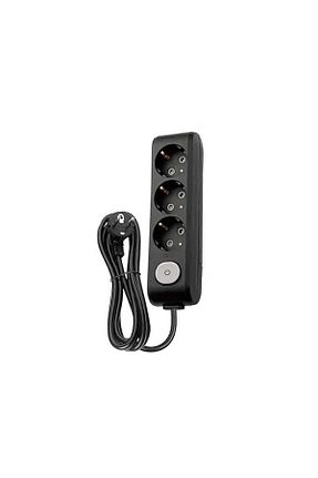 کابل افزودنی پریز گروهی مشکی 3 VİKO - کد 896595033
