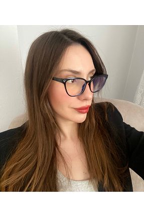 عینک محافظ نور آبی مشکی زنانه 50 LOOKUP - کد 926358866