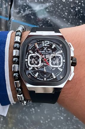 ساعت مچی مشکی مردانه 41-45 میلی متر Daniel Klein - کد 926365574