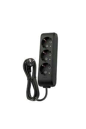 کابل افزودنی پریز گروهی مشکی 3 VİKO - کد 843008703