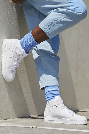 کفش اسنیکر سفید زنانه چرم اصل Nike - کد 852963923