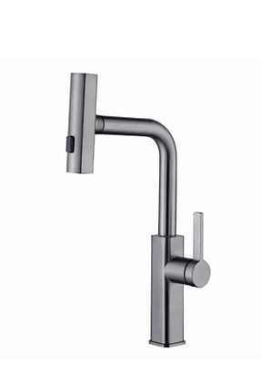 شیر سینک ظرفشویی طوسی DUREVO - کد 926039121
