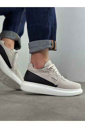 کفش کژوال طوسی مردانه جیر ftclothing - کد 926393311