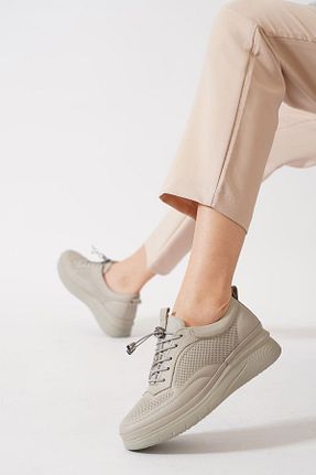 کفش اسنیکر طوسی زنانه Moda Pie - کد 926585943