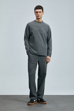 شلوار کرمگن سبز مردانه رگولار Lufian - کد 871059159