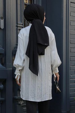 تونیک حجاب نباتی زنانه ویسکون Neva Style - کد 856445735