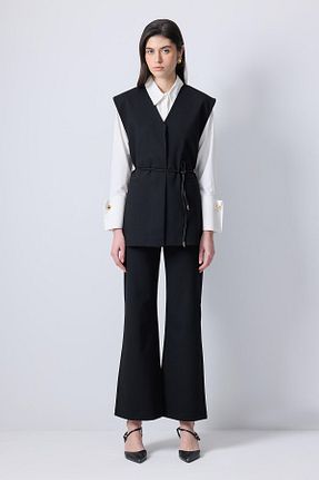ست بالاتنه و پائین تنه حجاب مشکی زنانه نیمه فیت Touche Prive - کد 926487085