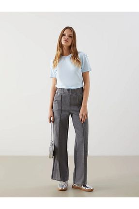 شلوار طوسی زنانه بافتنی LC Waikiki - کد 926447179