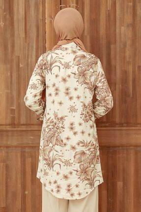 تونیک حجاب نباتی زنانه ویسکون Neva Style - کد 257597871