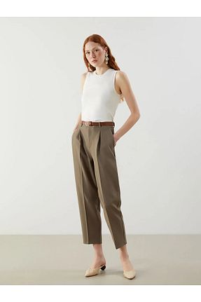 شلوار خاکی زنانه پنبه ای LC Waikiki - کد 926441456