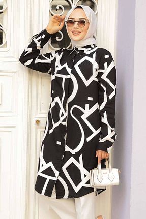 تونیک حجاب نباتی زنانه %100 پنبه Neva Style - کد 830313048