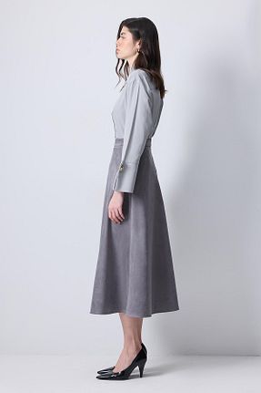 دامن حجاب طوسی زنانه Relaxed Touche Prive - کد 926490623