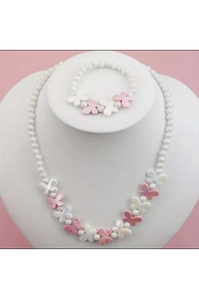 ست جواهر سفید بچه گانه 1+ AYLİS - کد 926511693